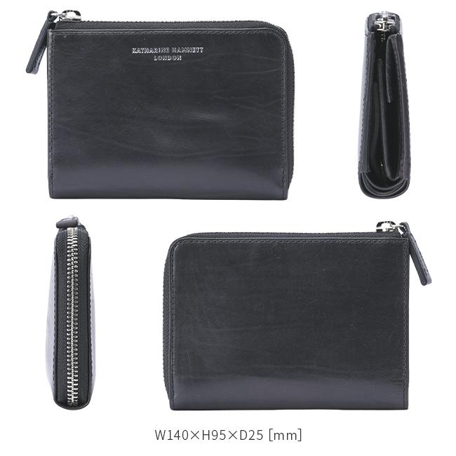 キャサリンハムネット カーフ【LTD】 ミドル財布 KATHARINE HAMNETT LONDON khl-490-50802