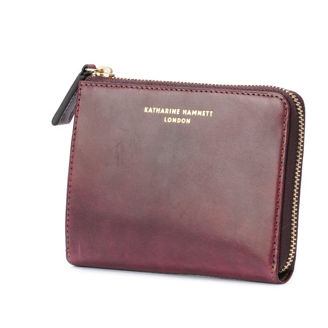 キャサリンハムネット カーフ【LTD】 ミドル財布 KATHARINE HAMNETT LONDON khl-490-50802