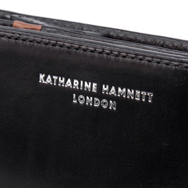 キャサリンハムネット カーフ【LTD】 ミドル財布 KATHARINE HAMNETT LONDON khl-490-50803