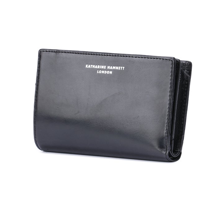 キャサリンハムネット カーフ【LTD】 ミドル財布 KATHARINE HAMNETT LONDON khl-490-50803