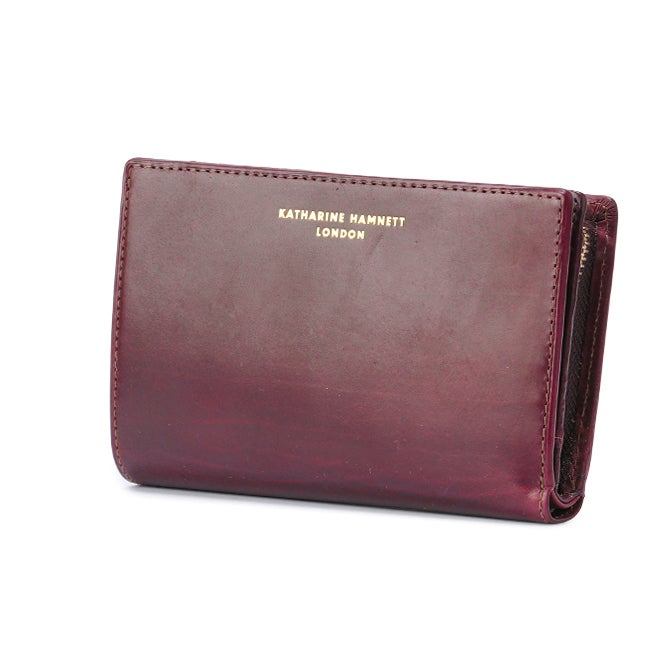 キャサリンハムネット カーフ【LTD】 ミドル財布 KATHARINE HAMNETT LONDON khl-490-50803