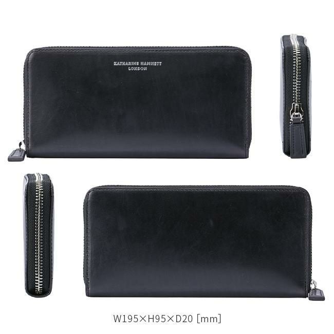 キャサリンハムネット カーフ【LTD】 長財布 KATHARINE HAMNETT LONDON khl-490-50804