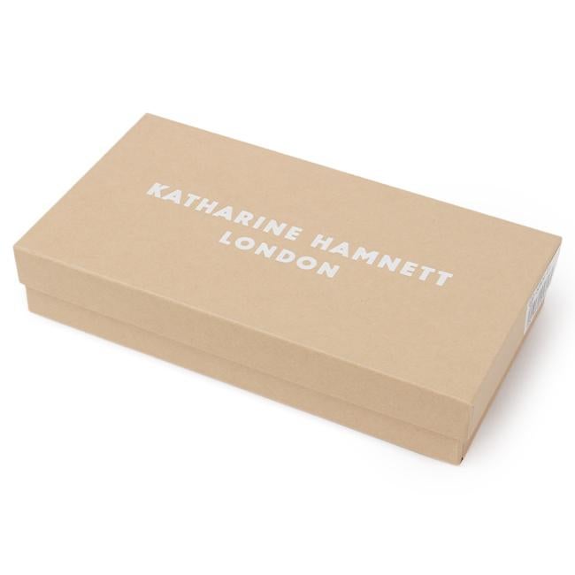 数量限定 キャサリンハムネット 長財布 ラウンドファスナー KATHARINE