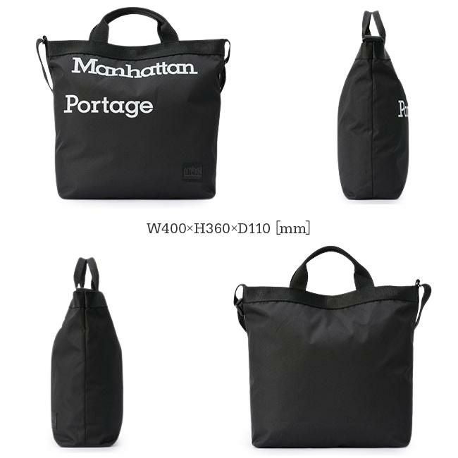 マンハッタンポーテージ ブラックレーベル コーデュラ305P トートバッグ Manhattan Portage BLACK LABEL mp1496gjr-305pbl