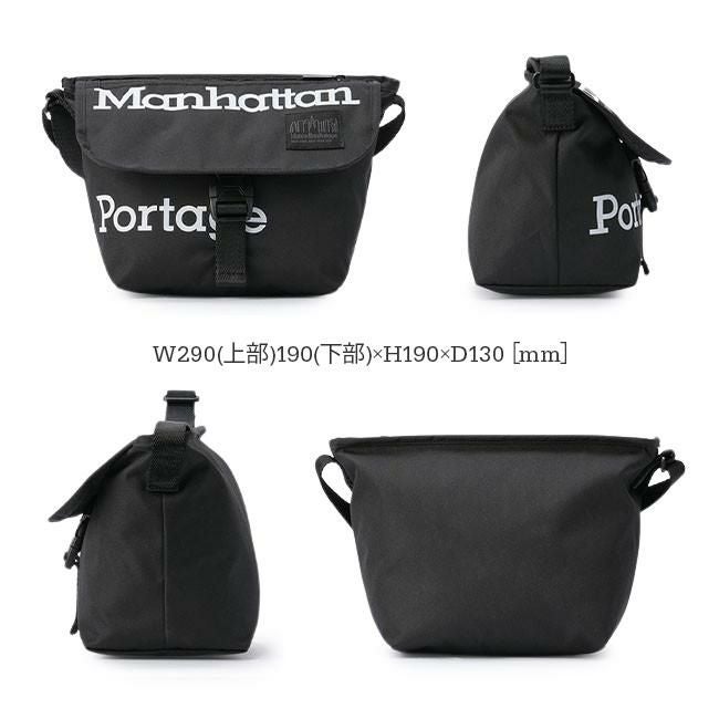 マンハッタンポーテージ ブラックレーベル コーデュラ305P メッセンジャーバッグ Manhattan Portage BLACK LABEL mp1603g-305pbl