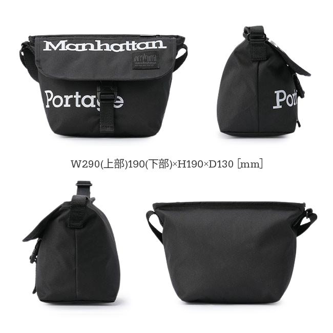 マンハッタンポーテージ ブラックレーベル コーデュラ305P メッセンジャーバッグ Manhattan Portage BLACK LABEL mp1603g-305pbl