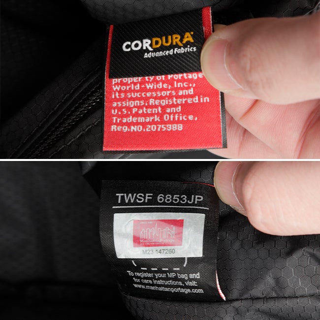 マンハッタンポーテージ ブラックレーベル コーデュラ305P メッセンジャーバッグ Manhattan Portage BLACK LABEL mp1603g-305pbl