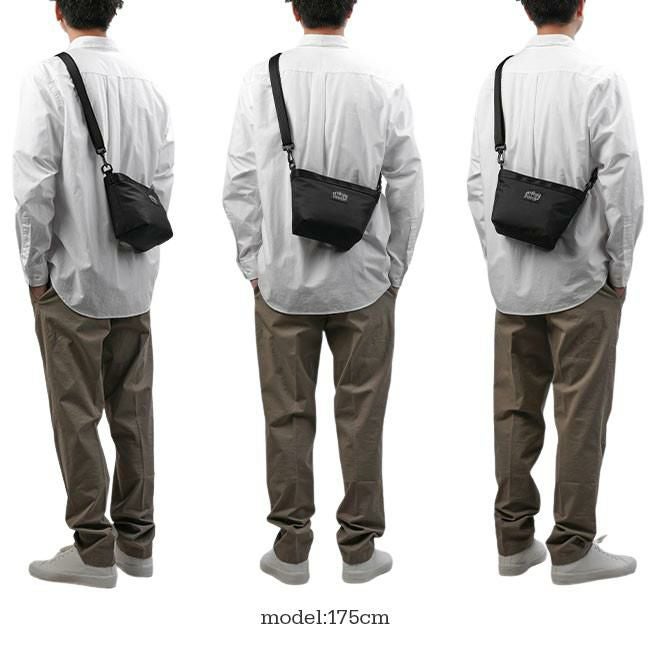 マンハッタンポーテージ ブラックレーベル コーデュラ305P ショルダーバッグ Manhattan Portage BLACK LABEL mp2400-305pbl