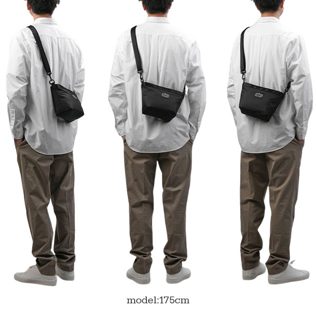 マンハッタンポーテージ ブラックレーベル コーデュラ305P ショルダーバッグ Manhattan Portage BLACK LABEL mp2400-305pbl
