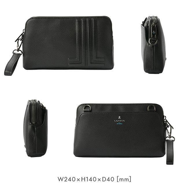 LANVIN クラッチバッグ ランバンオンブルー ショルダーバッグ クラッチバッグ 2WAY LANVIN en