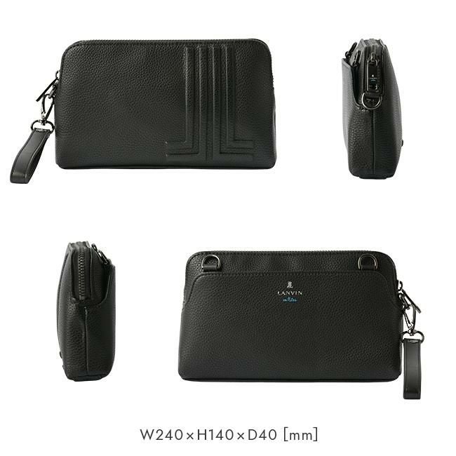 ランバンオンブルー タンブル ショルダーバッグ LANVIN en Bleu lenb-512121