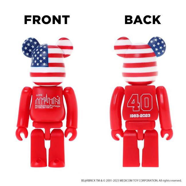 マンハッタンポーテージ ベアブリック【LTD】 ウエストバッグ Manhattan Portage mp1101bearbrick23