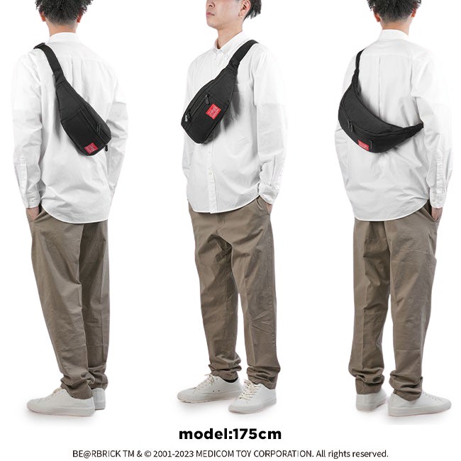 マンハッタンポーテージ ベアブリック【LTD】 ウエストバッグ Manhattan Portage mp1101bearbrick23