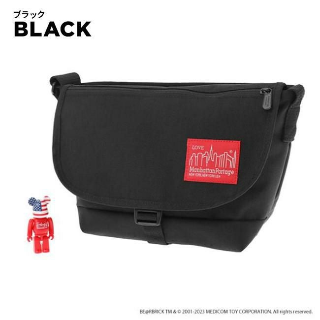 マンハッタンポーテージ ベアブリック【LTD】 メッセンジャーバッグ Manhattan Portage mp1605jrfzpbear23