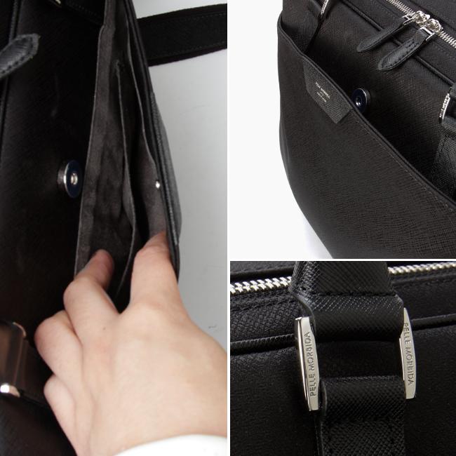 極美品✨PELLE MORBIDA ビジネスバッグ キャピターノ 2way黒 PELLE MORBIDA（ペッレ モルビダ） キャピターノ ビジネスバッグ