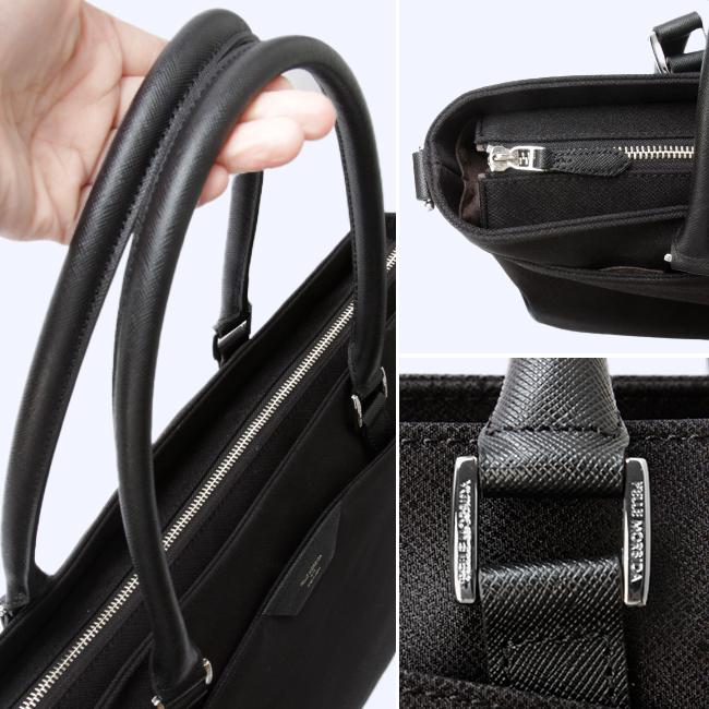 ペッレモルビダ キャピターノ トートバッグ B4 ブラン ドメンズ PELLE