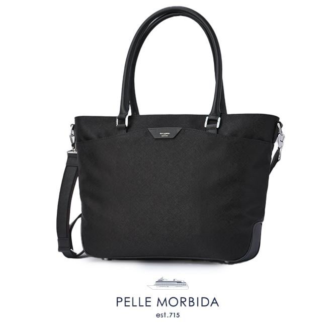 ペッレモルビダ キャピターノ トートバッグ B4 ブラン ドメンズ PELLE