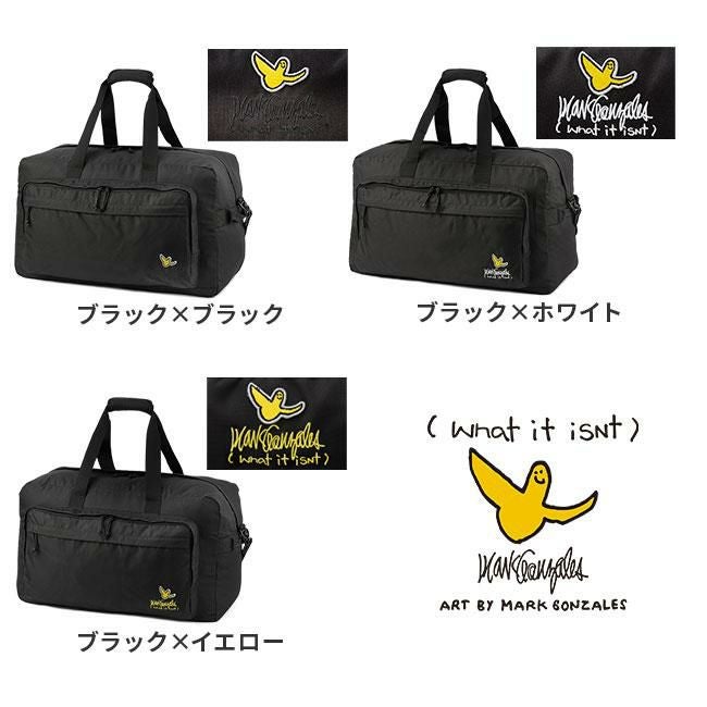 ワット イット イズント アート バイ マークゴンザレス  ボストンバッグ （What it isNt）ART BY MARK GONZALES 2h9-13194