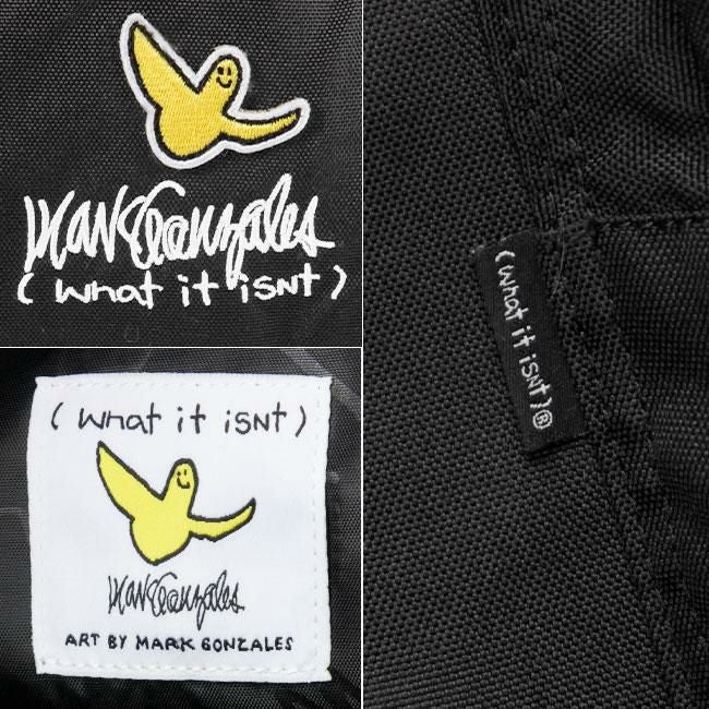 ワット イット イズント アート バイ マークゴンザレス  ボストンバッグ （What it isNt）ART BY MARK GONZALES 2h9-13194