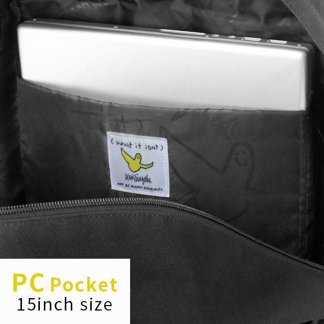 ワット イット イズント アート バイ マークゴンザレス  リュック （What it isNt）ART BY MARK GONZALES 2h9-63166