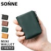 ゾンネ ソフテン ミニウォレット SONNE soft004