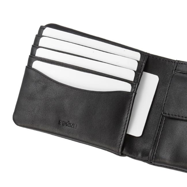 ゾンネ ソフテン 二つ折り財布 SONNE soft003