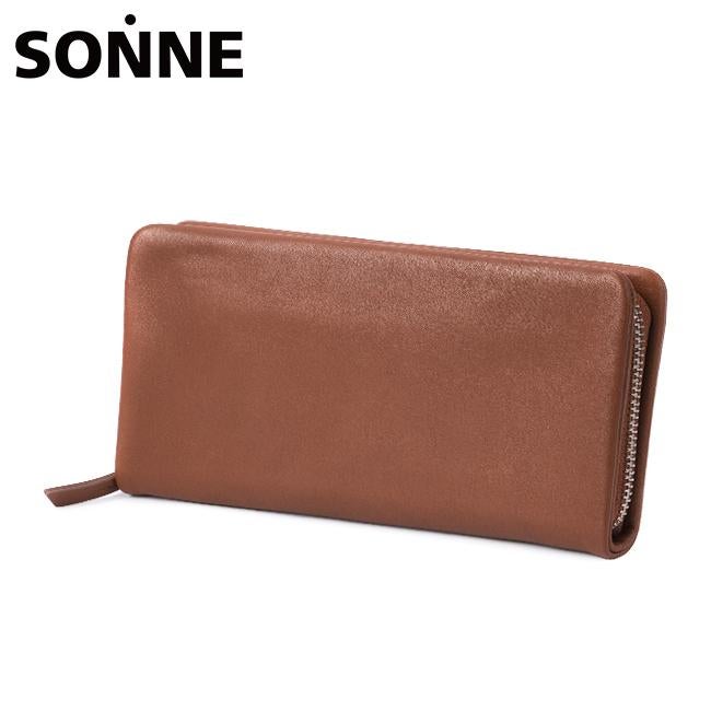 ゾンネ ソフテン 長財布 ラウンドファスナー カード収納 12枚 SONNE