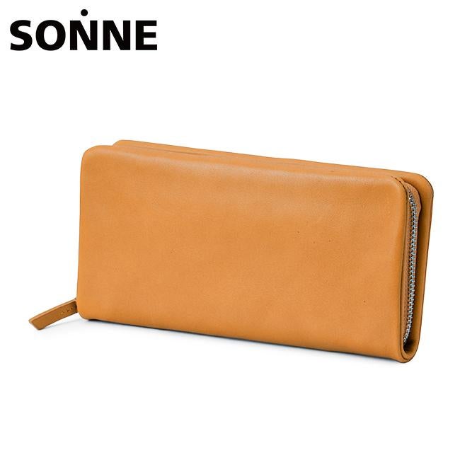 ゾンネ ソフテン 長財布 ラウンドファスナー カード収納 12枚 SONNE