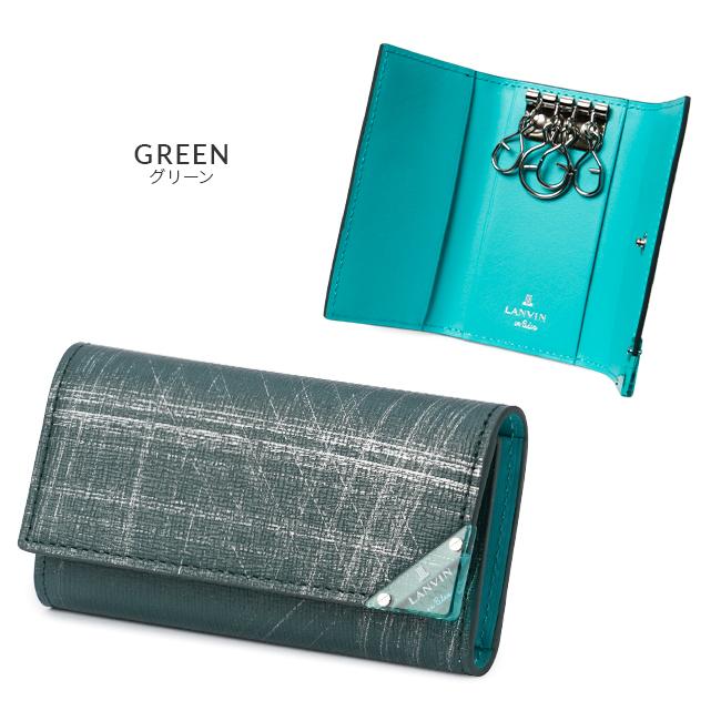 ランバンオンブルー アクア キーケース キーホルダー LANVIN en Bleu lenb-513621