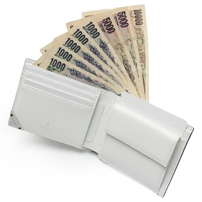 ランバンオンブルー アクア 二つ折り財布 LANVIN en Bleu lenb-513622