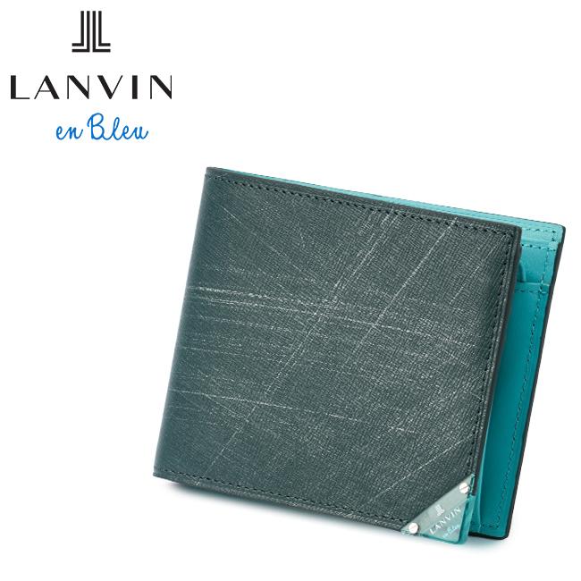 ランバンオンブルー アクア 二つ折り財布 LANVIN en Bleu lenb-513622