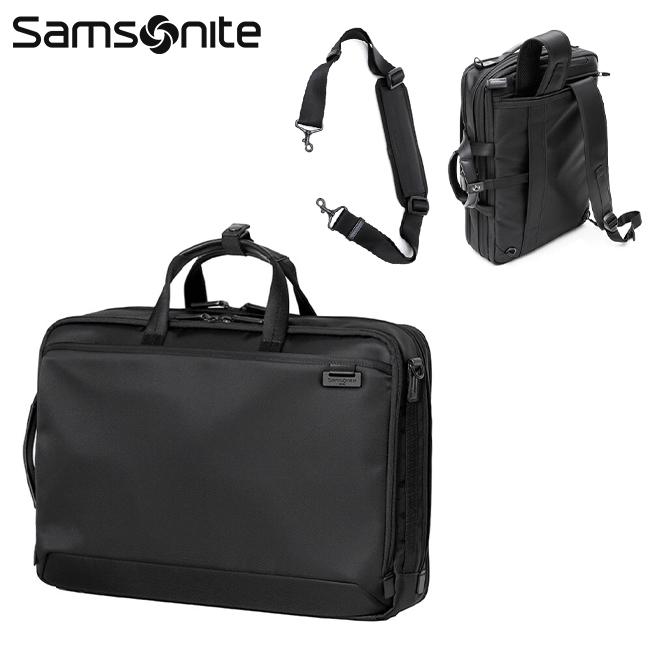 Samsonite　サムソナイト　3wayビジネスバッグ エピッド 4 スリーウェイバッグ エキスパンダブル ブラック/オレンジ