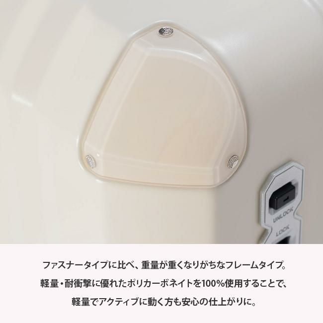 アジアラゲージ デカかるEdge/フレーム スーツケース A.L.I ali-070r-24