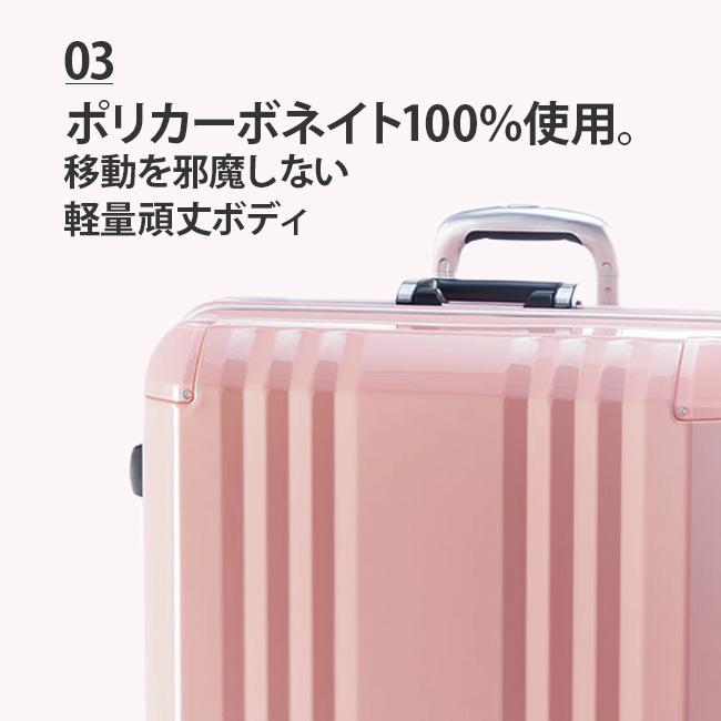 アジアラゲージ デカかるEdge/フレーム スーツケース A.L.I ali-070r-28