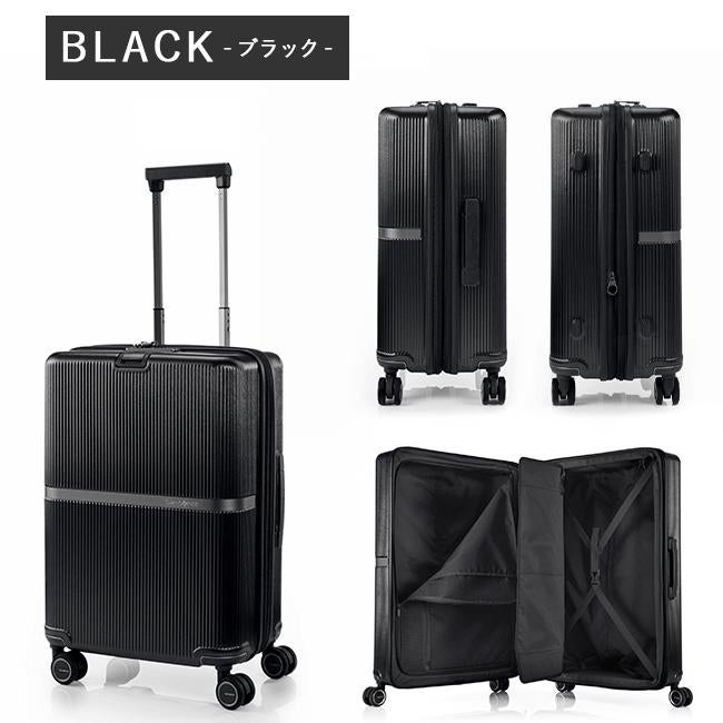 か*ん様 Samsonite ゴールド×ネイビー 高級キャリーケース 機内持ち込 サムソナイト スーツケース 60L 61cm 3.8kg ミンター スピナー61