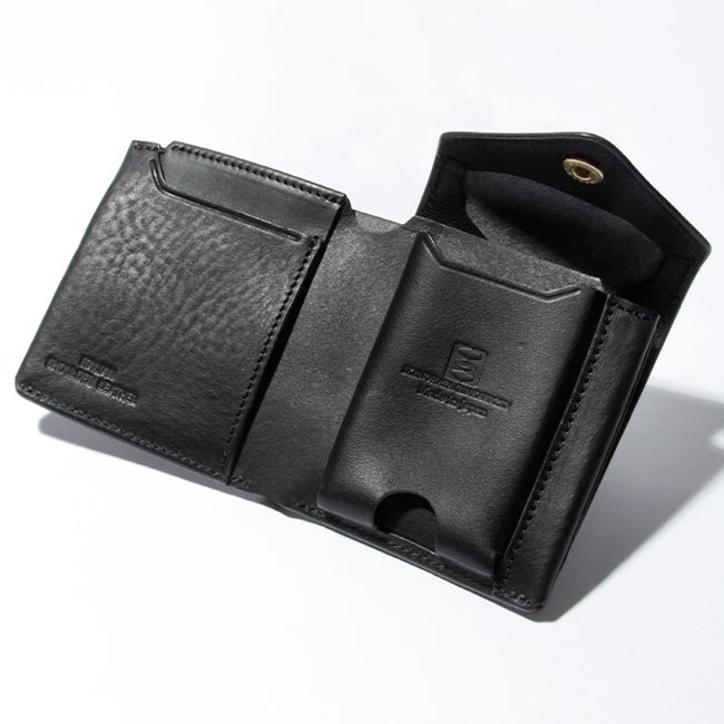 クランプ イタリアンシュリンクレザー 二つ折り財布 Cramp cr-175