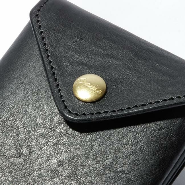 クランプ イタリアンシュリンクレザー 二つ折り財布 Cramp cr-175