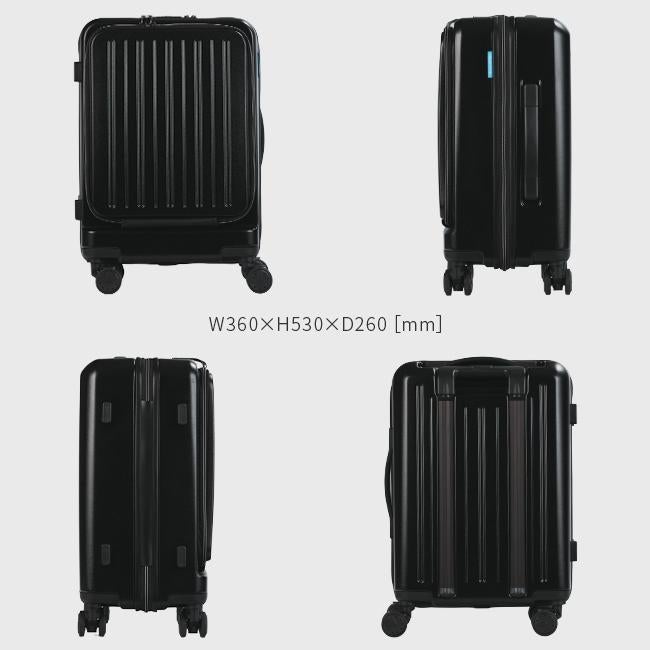 スーツケース 機内持ち込み 38L Sサイズ SS フロントオープン DBC