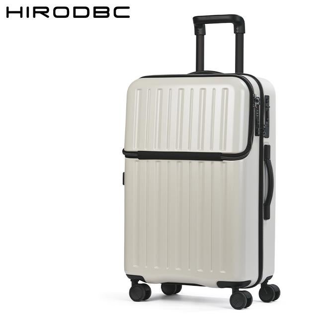 スーツケース Mサイズ 60L トップオープン フロントオープン