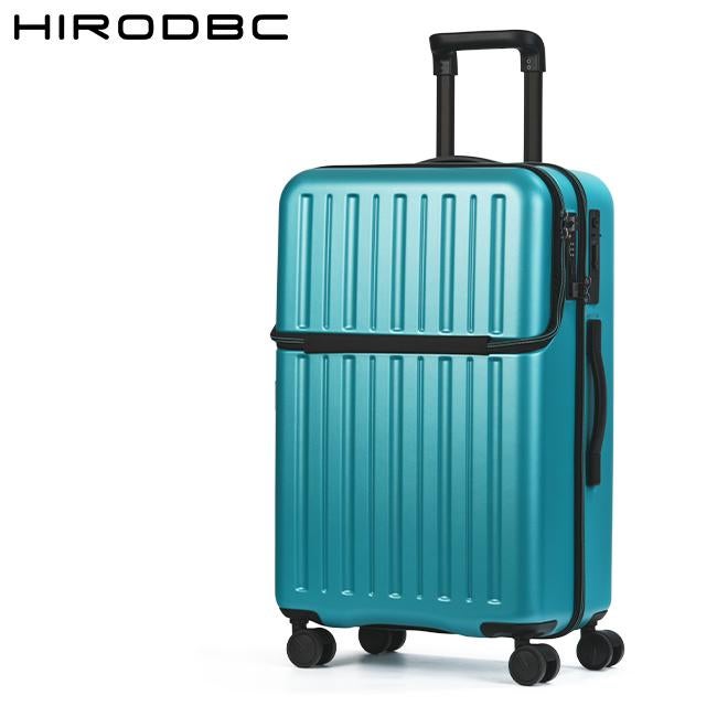 スーツケース Mサイズ 60L トップオープン フロントオープン