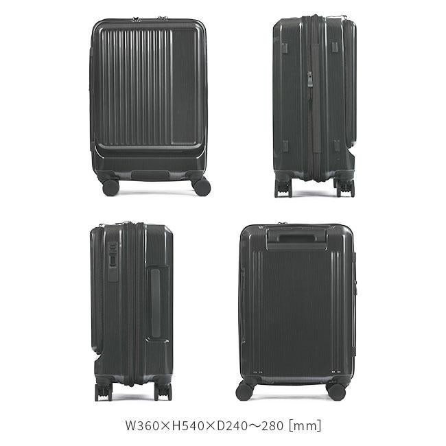 グランプラス フロントオープンキャリー スーツケース  ground-2202