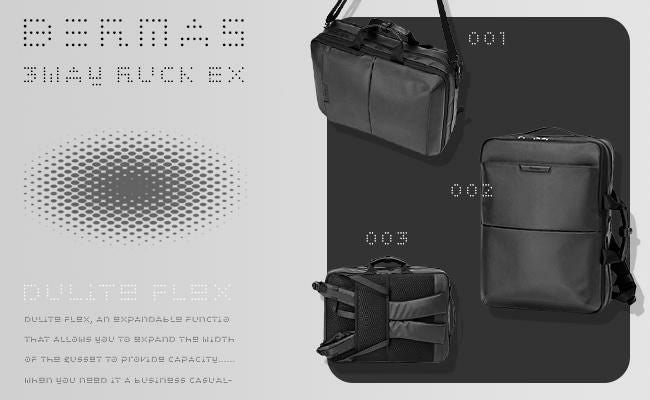 バーマス DULITE FLEX ビジネスリュック BERMAS bermas-60645
