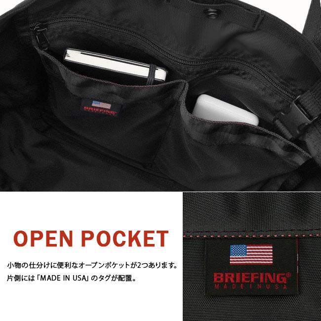 ブリーフィング USA/デルタ トートバッグ BRIEFING delta-tote-m
