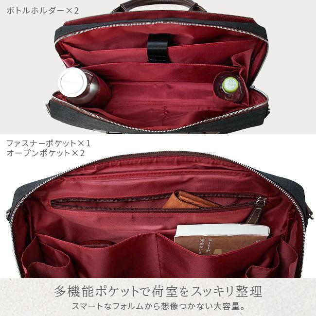 タケオキクチ トートバッグ ビジネスバッグ A4 B4 PC 13.3インチ 2WAY