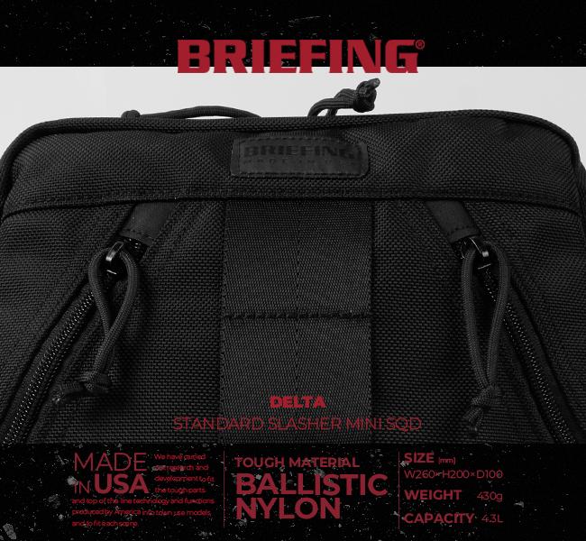 新品　BRIEFING ミニ ポッド ショルダー デッキ クルー バッグ ブリーフィング ] BRIEFING ミニ ポッド ショルダー デッキ クルー