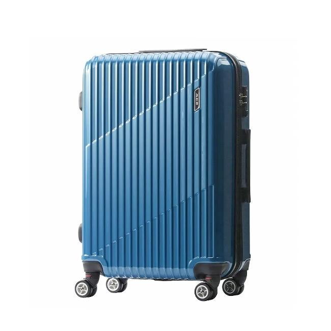 エース クレスタ スーツケース Mサイズ 64L 70L 拡張機能付き ACE