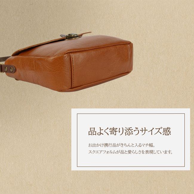 極美品 CLEDRAN シボ革 オールレザーバイカラー ショルダーボディバッグ CLEDRAN（クレドラン） ショルダー ガレ ワイドショルダー GALE WIDE