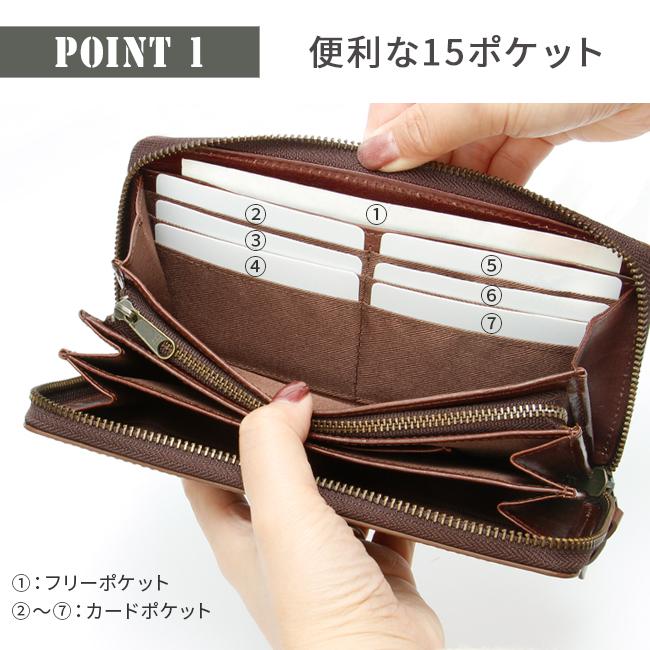 アヴィレックス バイデ 長財布 AVIREX ax9102