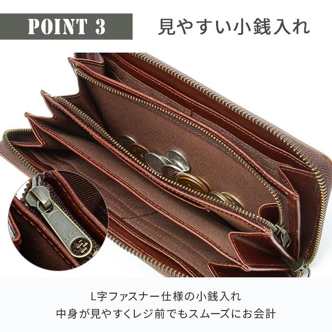 アヴィレックス アビレックス 長財布 ラウンドファスナー AVIREX