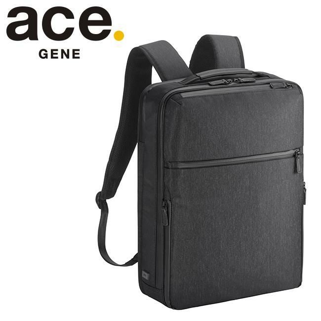 エース ジーンレーベル ガジェタブル ヘザー2 ビジネスリュック ace.GENE LABEL gene-68293